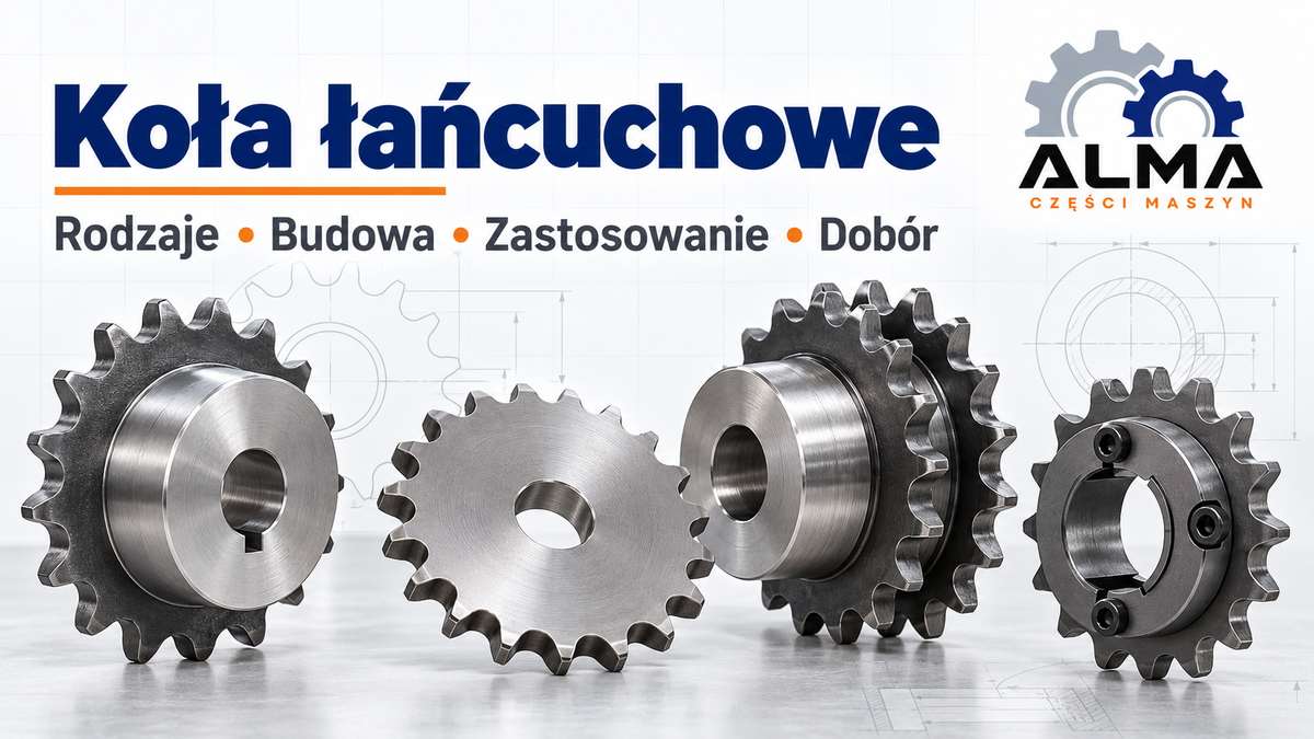 Koła łańcuchowe z piastą, tarczowe i wielorzędowe – poradnik ALMA